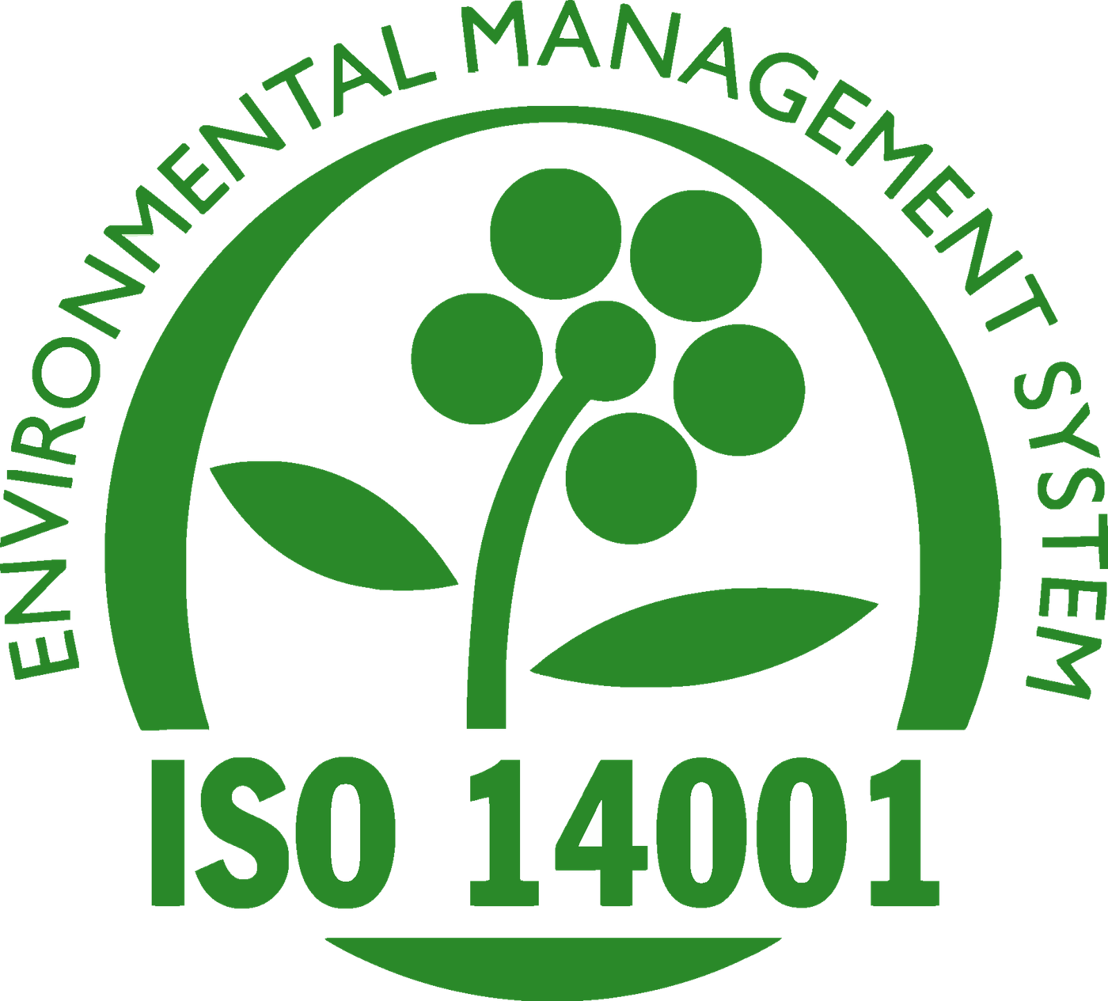 ISO 14001 environmental management certification mark