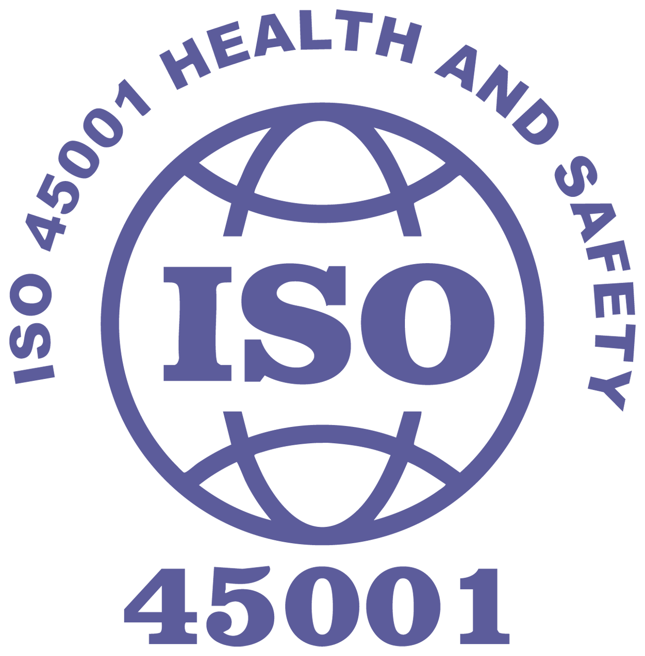 ISO 45001 occupational health and safety management certification mark