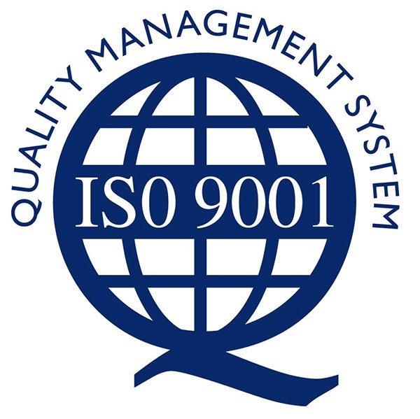 ISO 9001 quality management certification mark