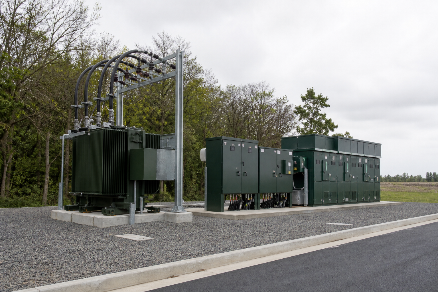 Utility distribution reference configuration