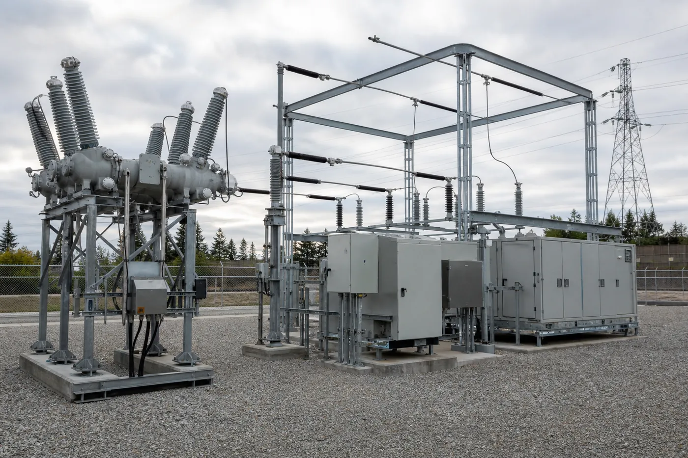 Power distribution equipment for industrial facilities